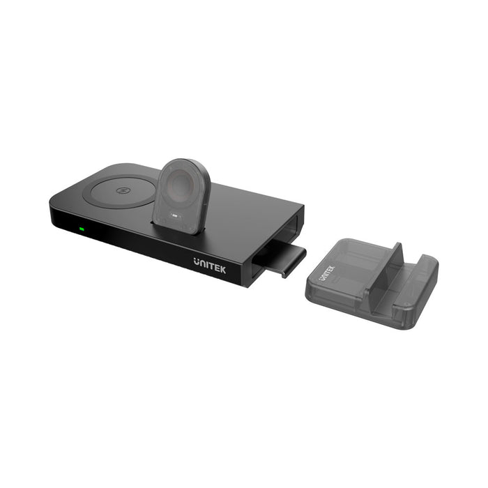 UNITEK WIRELESS 5-IN-1 CHARGING PAD(P1222B)* - CHARGE-WLESS-PAD-5-1