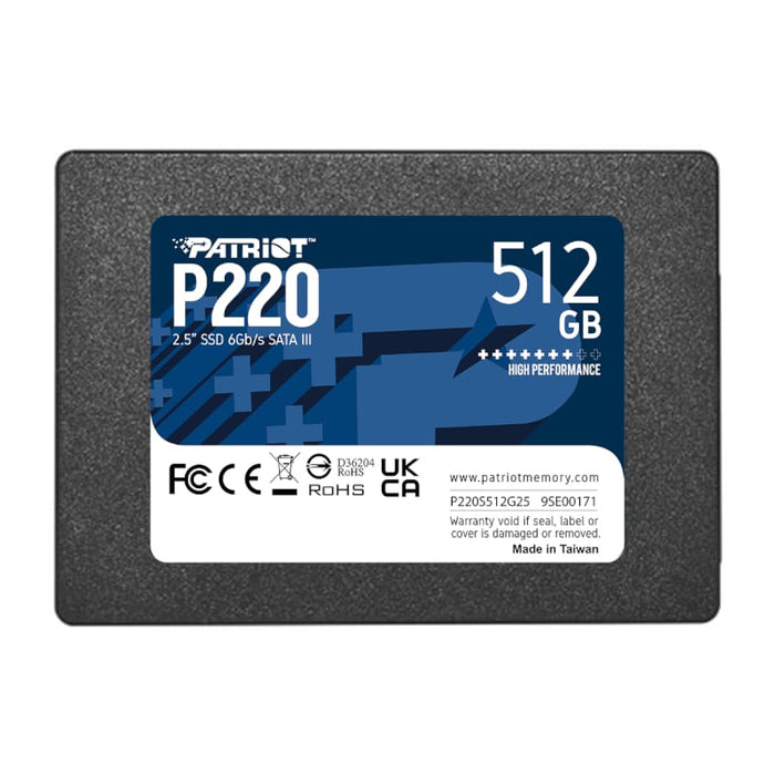 Patriot P220 512GB 2.5