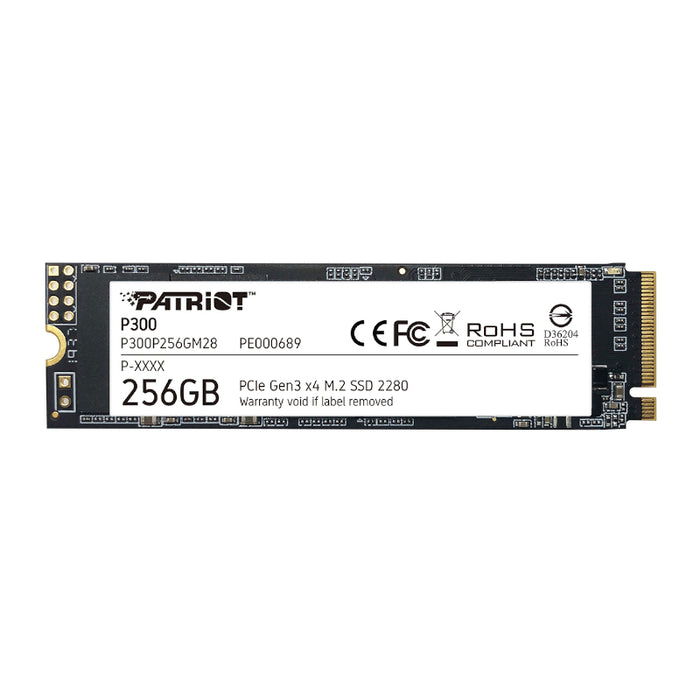 Patriot P300 256GB M.2 PCIe NVMe SSD-P300P256GM28