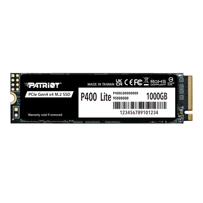 Patriot P400 Lite 1TB M.2 PCIe Gen 4 x4 NVMe SSD-P400LP1KGM28H
