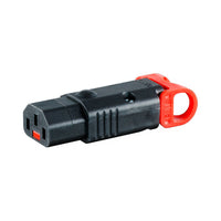 C13F REWIREABLE LOCKABLE IEC + LSZH - PWR-IECF-LOCK