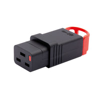 C19 LSZH LOCKABLE REWIREABLE CONNECTOR - PWR-IEC-LCK-LSZH