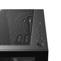 MSI PAG PANO M110A Micro-ATX Gaming Chassis - Black - RGB PC Case with Tempered Glass Side Panel - Optimized Airflow