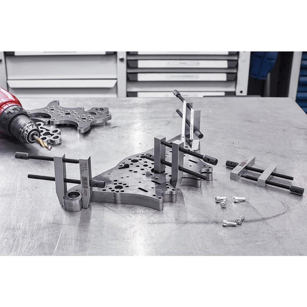 BESSEY Parallel Screw Clamp PA - Twin Spindles, parallel positioning of the jaw faces