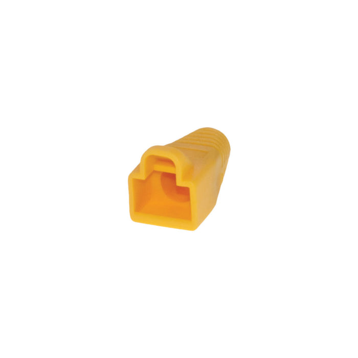 LINKQNET RJ45 BOOT - YELLOW - NET-BOOT-YELLOW-LQ