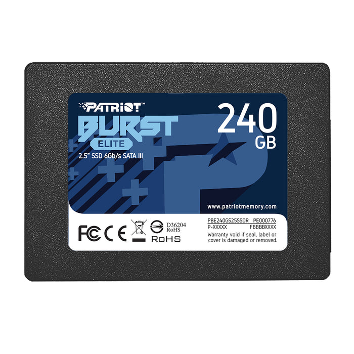 Patriot Burst Elite 240GB SSD: High-Performance SATA III Solid State Drive