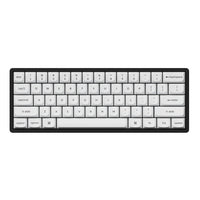 Keychron Double Shot PBT OSA Full Keycap Set - Black/White-PBT-57