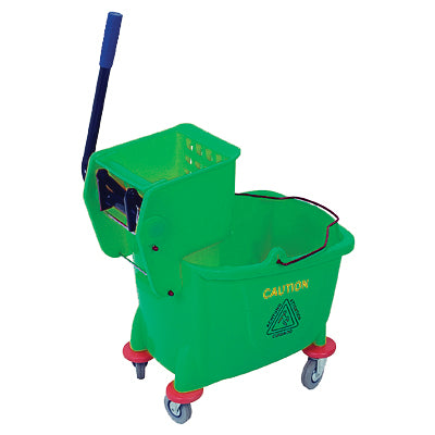 SPECTRA Plastic Bucket & Wringer - (Green) 36 Lt - PBW0005