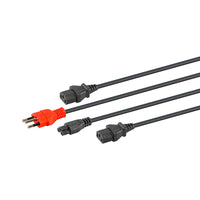 4M PARTIALLY DEDICATED TO 2 X IEC 1 X CLOVER CABLE - CAB-PWR-DNSA-2IEC1CL
