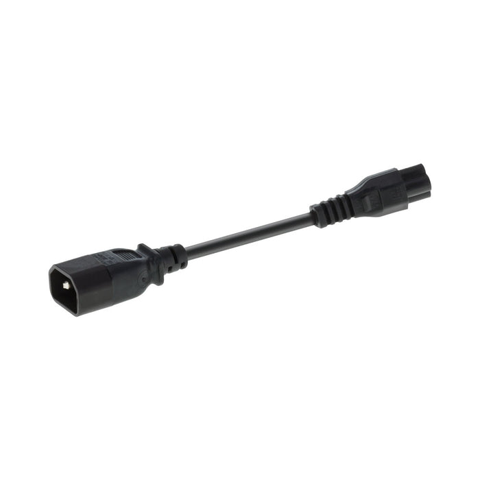 15CM CLOVER T0 IEC MALE {C14}POWER ADAPTER - CAB-PWR-MIEC-CLVR15C