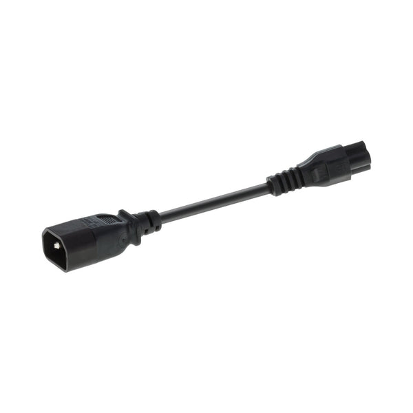 15CM CLOVER T0 IEC MALE {C14}POWER ADAPTER - CAB-PWR-MIEC-CLVR15C