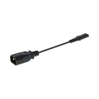 15CM FIGURE 8 T0 IEC MALE {C14}POWER ADAPTER - CAB-PWR-MIEC-FIG8