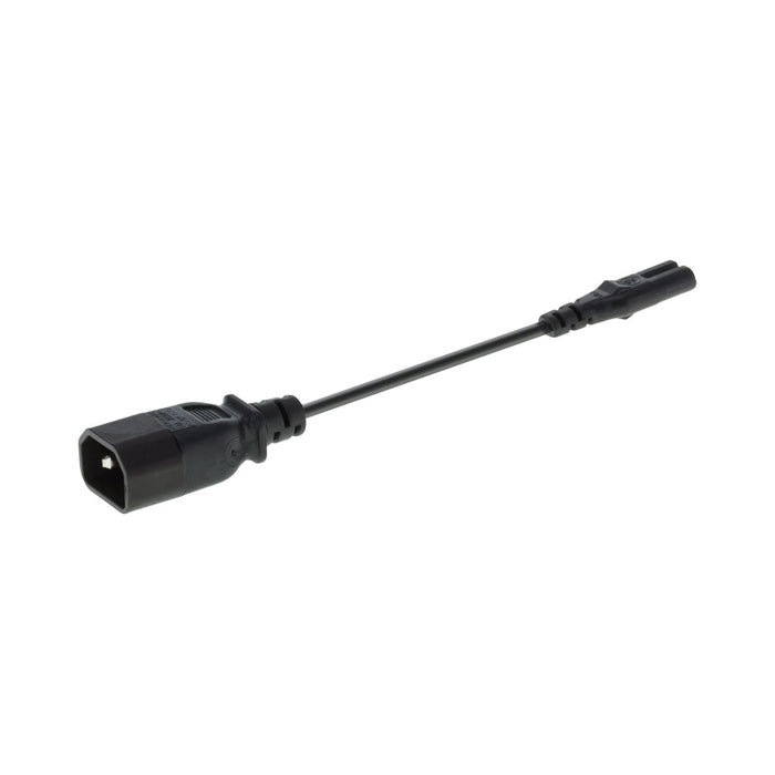 15CM FIGURE 8 T0 IEC MALE {C14}POWER ADAPTER - CAB-PWR-MIEC-FIG8
