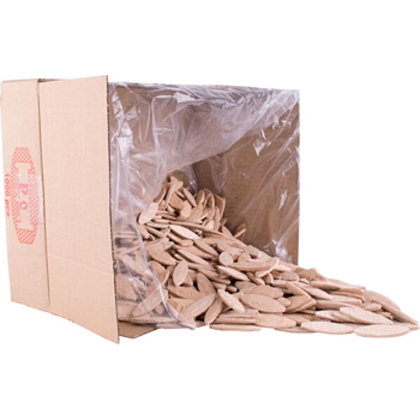 Wood Biscuit Jointers #0, 1000 Pieces in Box. Wooden Biscuits for Woodworking & Joinery. For DIY Furniture Repair and Construction.