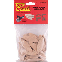 TorkCraft #10 Wood Joining Biscuits - 50 Pack - Woodworking Joints, Biscuit Joiner Accessories