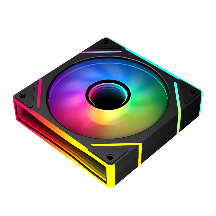 PCBuilder STORM PRISM 120mm ARGB Fan - Black