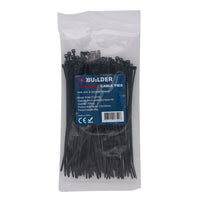 PCBuilder LOCKDOWN 150mm Cable Ties (100 pcs) - Black-PCB-CT-25150