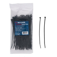 PCBuilder LOCKDOWN 150mm Cable Ties (100 pcs) - Black-PCB-CT-25150