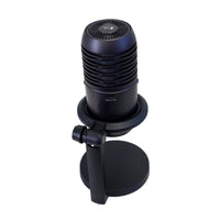 PCBuilder CAST CORE USB Gaming Microphone: Black Podcast Mic with Cardioid Pattern