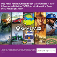 PCBUILDER Ryzen 7 Gaming PC with RTX GPU. High Performance Windows 11 Gamer Rig.