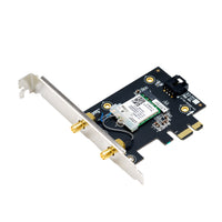 ASUS  Wi-Fi 7 Tri-Band PCIe Wireless Adapter with Bluetooth 5.4 – Black-PCE-BE6500