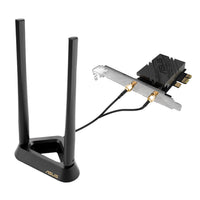 ASUS BE9400 Tri-Band Wi-Fi 7 6GHz PCIe Adapter-Black-PCE-BE92BT
