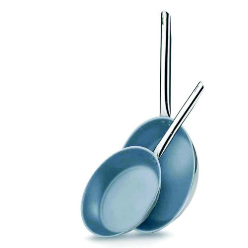 PUJADAS Frying Pan 'Ceramic Coated' St Steel - 240Mm - PCF1024