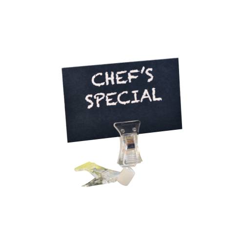 BCE Plastic Display Clip - Thin Base - (Sold In Packs Of 12) - PCL0003