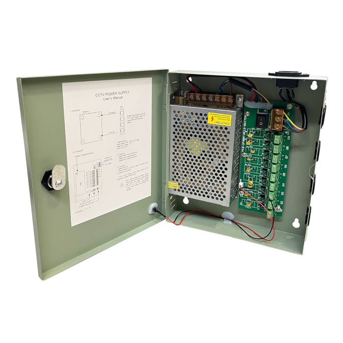 PD Power 9CH PSU 12V 8.3A PTC-PCS-100-9M