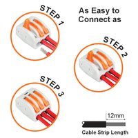 Major Tech 3-Pole Splicing Connector Blocks | PCT-213P6 - image 7