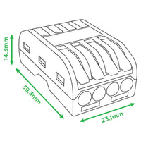 Major Tech 4-Pole Interjoining Connector Blocks | PCT-224P6 - image 7