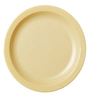 Beige Polycarbonate Dinner Plate 22.9 cm | Round Plate for Dining | Durable Restaurant Dinnerware