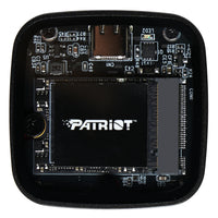Patriot PDP31 500GB Type-C Portable SSD - Red / Black-PDP31500G23UCK