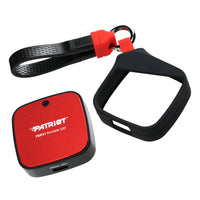 Patriot PDP31 500GB Type-C Portable SSD - Red / Black-PDP31500G23UCK