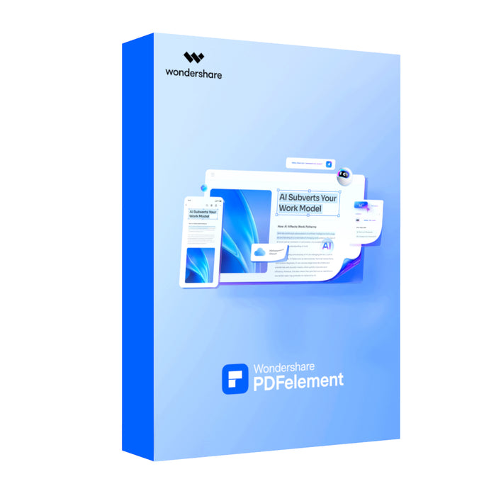 Wondershare PDFelement Professional for Mac Individual (Digital Perpetual License)-PE012