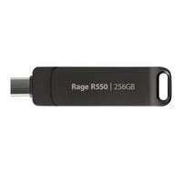 Patriot Rage R550 256GB USB3.2 Swing Type A to Type-C Flash Drive-PE256GR550DSAD