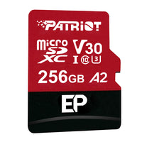 Patriot EP Series 256GB MICRO SDXC V30 A2 (w/o Adaptor)