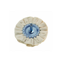 80mm Cotton Buffing Wheel - Polishing Pad for Metal - Drill Attachment Polisher