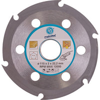 Chavda 115mm Wood Cutting Blade for Angle Grinder | 6 Teeth Wood Blade