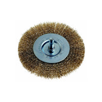 Wire Wheel Brush 100mm - Abrasive Tool for Metalworking, Cleaning, Rust Removal