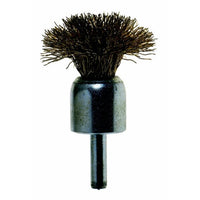 40mm Mushroom Wire End Brush - Steel Bristles Drill Attachment - Rust, Paint & Weld Removal Tool. Buy Online at chavda.com