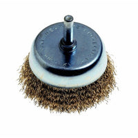 50mm Wire Cup Brush for Drill - Metal Bristle Cleaning Brush, Abrasive Tool, Rust Removal