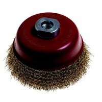 Wire Cup Brush 60mm - Metal Abrasive Tool for Rust Removal & Surface Prep