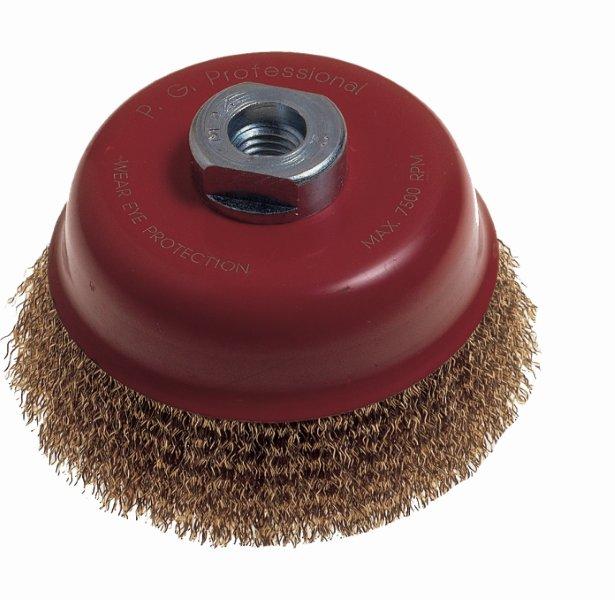 Wire Cup Brush 60mm M14 - Chavda for Rust, Paint Removal, Surface Prep