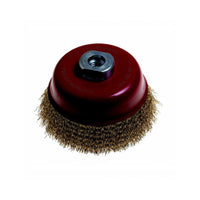 120mm Wire Cup Brush - Metalworking Abrasive Tool for Surface Prep