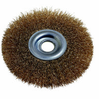 Wire Wheel Brush 75mm x 13mm - Rust Removal, Metal Polishing - Chavda.com