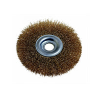 200mm Wire Wheel Brush - Durable Cleaning & Polishing Tool for Metal Surfaces