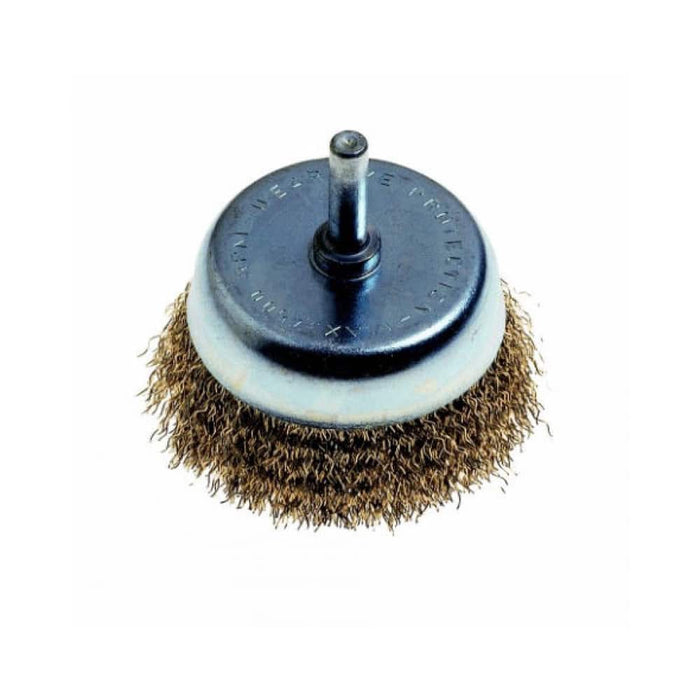 50mm Brass Wire Cup Brush for Angle Grinder | Heavy Duty Metal Polishing & Rust Removal | chavda.com
