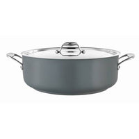 PUJADAS Pot (Grey) Low Casserole 8.9L W/Lid - PGC0089
