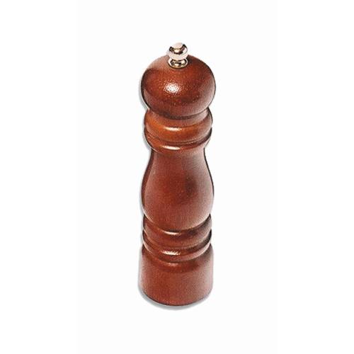 BCE Pepper Grinder Wood 150mm PGW0150. Wooden pepper mill with stainless steel grinding mechanism. 